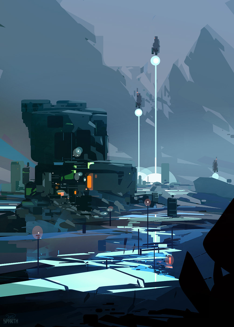 Illustration for article titled I want to live in the optimistic sci-fi worlds of Nicolas Bouvier